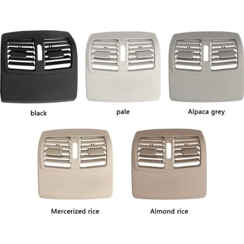 Rear Center Console Fresh Air Outlet Vent Grille Grill Cover For Mercedes Benz E-Class W212 2009-2014