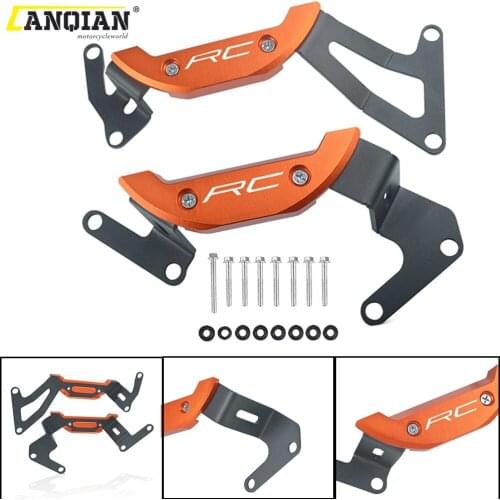 Engine Guard Cover and protector Crap Flap Alumimum Motorcycle Accessories For RC 250 390 RC250 RC390 2017 2018 2019 2020