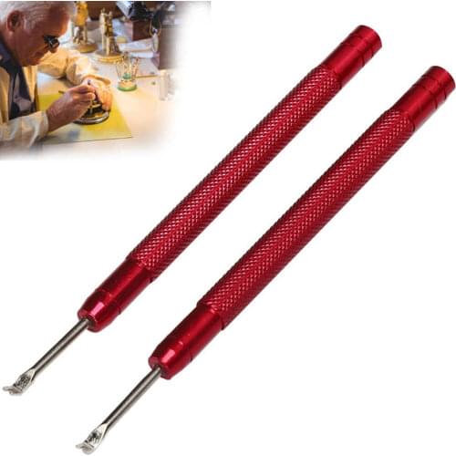 For watch storage Watch Display Watch Hands Remover Lever Minute Second Hand Removal Puller Watch Repair Tool Red watch