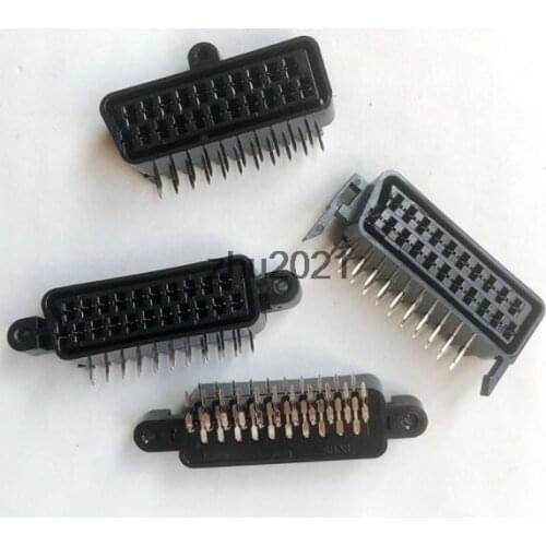 5 Pieces 21 Pins Right Angle Type Scart Socket Connector