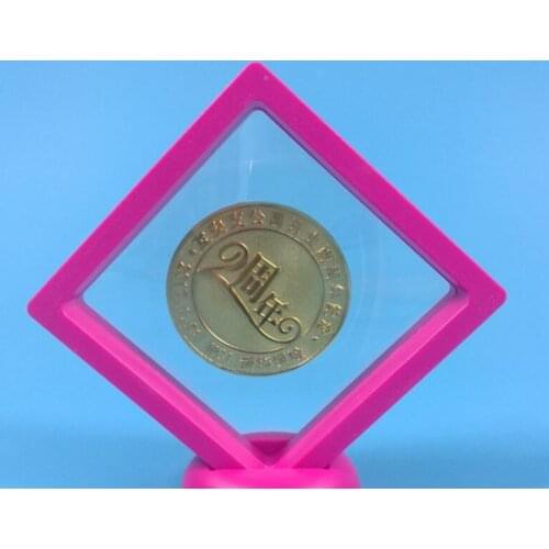 600pcs/lot 9*9*2cm Colorful Empty Jewelry Floating box Jewelry Display Case Stand Holder Box For Ring Earrings Pendant