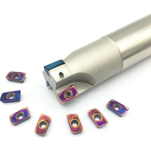 APMT1135 PDER 10PCS+1PCS BAP300R 24MM / 25MM3T Milling holder carbide insert Shoulder milling tools CNC milling cutter