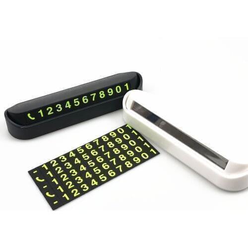 Car Styling Temporary Parking Card For Nissan Teana ALTIMA X-Trail Qashqai Livina Sentra Sylphy Tiida Sunny March Murano Dayz IM