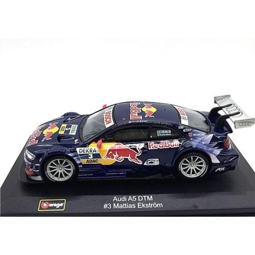 Bburago 1:32 Audi A5 DTM #3 Mattias Ekstrom #9 Mike Rockenfeller Diecast Model Racing Car NEW IN BOX