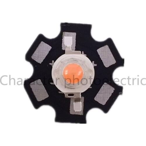 100pcs New Arrival ,1/ 3w full spectrum led chip ,400nm~840nm with bridgelux for medical plant grow ,suit for all stage with pcb