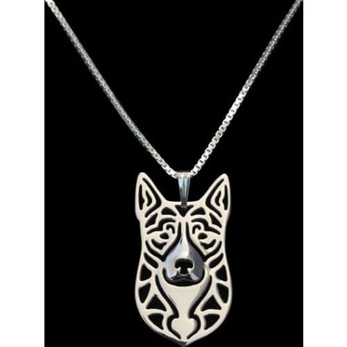 DANGGAO Newest Unique fashion Handmade Australian Cattle Dog Pendant Necklace women Dog charm Jewelry Pet Lovers Gift Idea