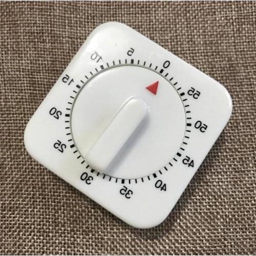 Kitchen Timer Square 60 Minute Mechanical Kitchen Cooking Timer Food Preparation Baking Countdown Reminder Wholesale
