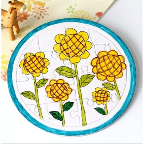 Montessori Toys Educational Paper Toys for Children Early Learning coloring graffiti toy Blank cardboard