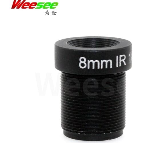 WS 3MP 8mm lens IR F2.4 1/2.7" M12 Fixed Focus Lens Board Mount for IP Camera Security Camera