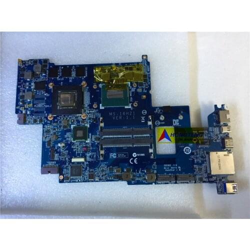 Genuine MS-16H21 FOR MSI GS60 2PC LAPTOP MOTHERBOARD WITH I7-4710HQ CPU AND GTX860M Test OK