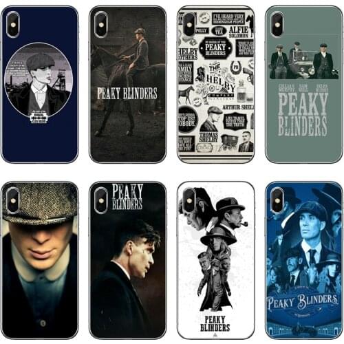Peaky Blinders Cillian Murphy Transparent Phone Case For Huawei P30 P20 Pro P10 P9 P8 Lite Y5 Y6 Y7 Y9 P Smart Plus 2018 2019
