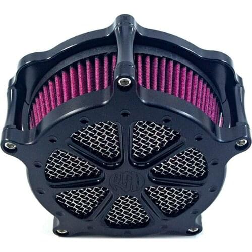 RSD Nostalgia Venturi Intake Air Cleaner Filter for Harley XL Sportster 883 1200 Softail Dyna Touring Big Twin Cam FLT FLST FXDL