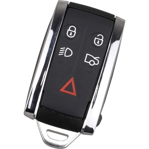 Replacement Remote Key Fob Shell Case with Key for Jaguar S-Type 2007-2008