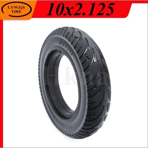10x2.125 Solid Tire for Electric Scooter Balance Car 10 Inch 10x2.0/2.25 Non Pneumatic Solid Tubeless Explosion Proof Tire