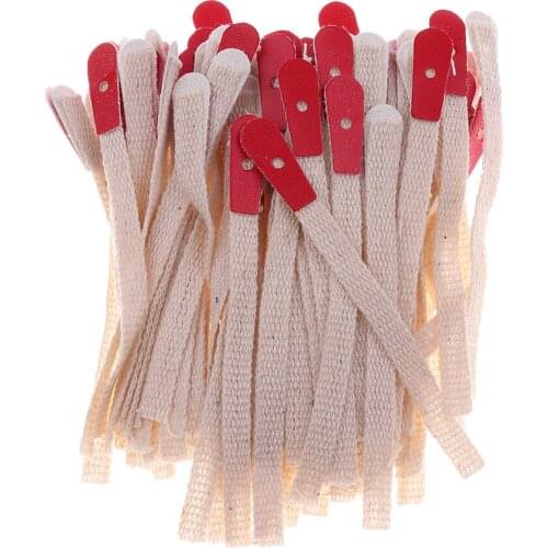 1 Pack Piano Braid Bridle Straps Piano Tuning Tool for Pianist DIY Kits Red Beige