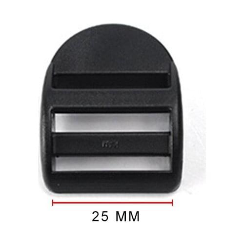 10PCS 25mm Plastic Backpack Strap Buckle Outdoor Camping Webbing Clip Tourism Bag Connection Fittings Accessories Tools