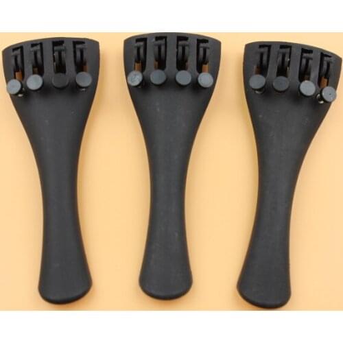 18pcs new 1/2 size carbon fiber violin tailpiece violin accessories