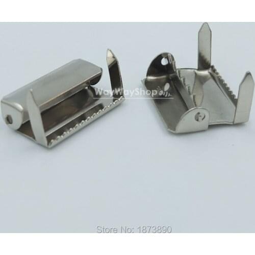 20 PCS 1" 25mm Clip Buck Belt adjust Leg Ratchet Hardware for Suspender Paci Pacifier