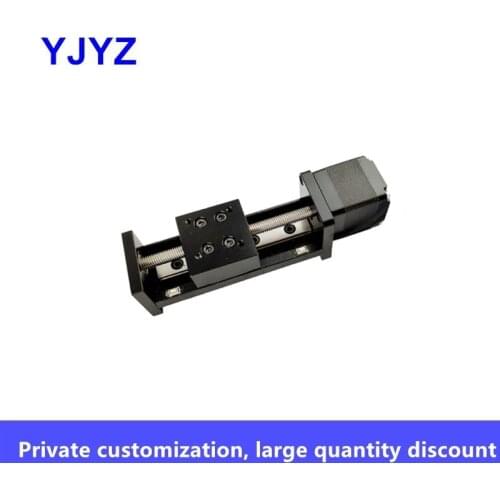 28 miniature linear slide stepping screw module trapezoidal screw linear rail slide