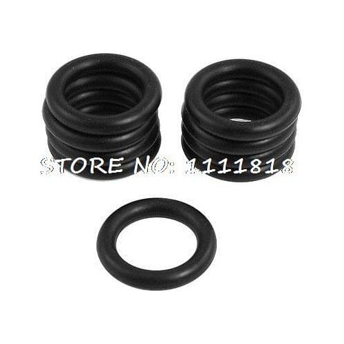 30mm x 5mm Nitrile Rubber O Ring NBR Oil Sealing Gasket 10 Pcs