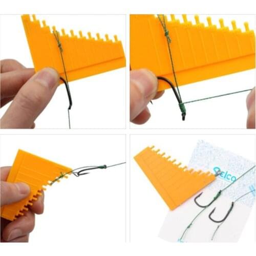 Carp Fishing Accessories Hair Gauge For Hair Rig Measurement Tool Method Feeder Hook Tying Tool Sub-thread Device