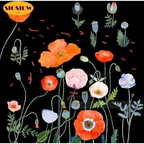 DIY 5D Diamond Painting Flowers Full Square Drill 3D Daimond Mosaic Embroidery Cross-stitch Decor Home Living Room Friend Gifts