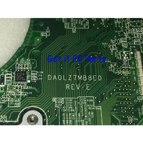 Free Shipping !! DA0LZ7MB8E0 REV : E LZ7 laptop motherboard for lenovo U310 notebook pc with I5 processor