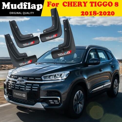 Mud Flaps For Chery Tiggo 8 2018 2019 2020 Front Rear Car Fender Mudguard Guard Splash Flaps Accessories 4pcs