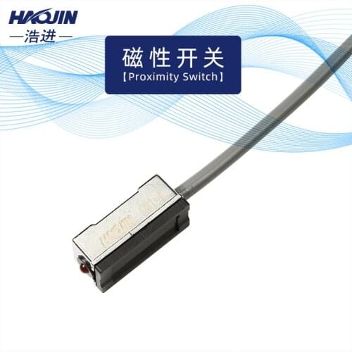 Superior Quality CS1-F Proximity Sensor with Magnetic Induction Switch for DC Pneumatic Cylinder Normally Open2Meter