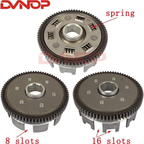 Motorcycle 6pcs Friction DIsc Center Outer Clutch Assy for CG150 CG175 CG200 CG250 Tricylcle Buggy ATV
