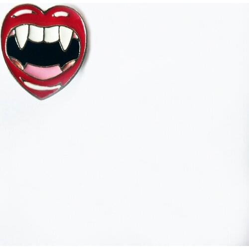 Enamel Pin Cartoon Heart Brooches For Women Metal Badge Pins For Backpacks Jewelry Gifts Whloesale