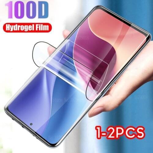 For Xiaomi Poco F3 PocoF3 Poco F 3 Screen Protector XIOMI POCO pofo F3 100D Hydrogel protection glass 1-2pcs Film 6.67'' 2021