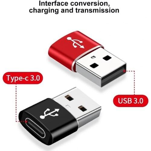 Lightweight Portable Charging Type-C to USB 3.0 Adapter Converter Connector