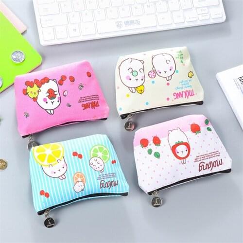DL Potato rabbit zero wallet Mini coin bag Korean cartoon cute childrens pocket money bag Exquisite office supplies small gift