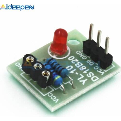 DS18B20 Temperature Sensor Shield Module without DS18B20 IC Chip Module for DIY Electronic Bricks Intelligent Car