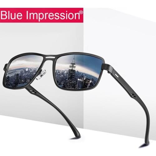 2020 New Polarized Sunglasses Men vintage square frame mens sunglasses eyewear Goggles classic Sun glasses shades for women