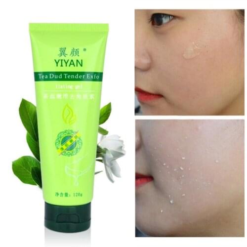 Aloe Matcha Exfoliating Peeling Gel Blackhead Remove Facial Scrub Moisturizing Whitening Nourishing Repair Scrubs Face Cream
