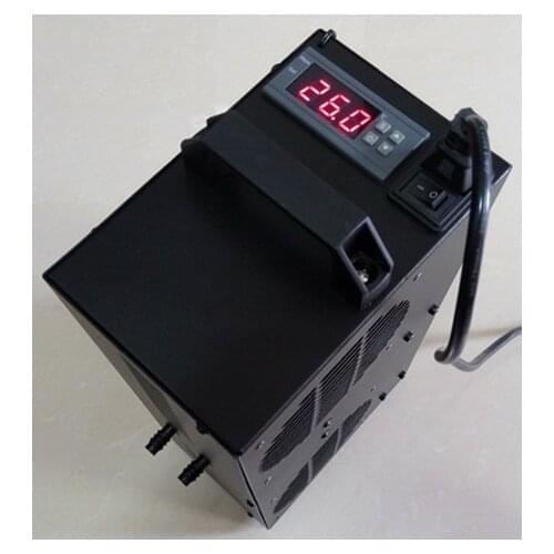 Semiconductor automatic constant temperature adjustable electronic chiller, fish tank and aquarium cooling, instrumentation equi
