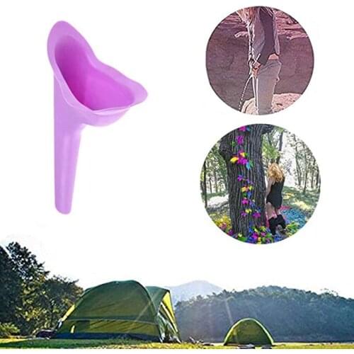 Woman Standing Piss Portable Toilet Urinal Camping Tent Travel Toilet Female Urinal Female Pee Funnel Emergency Silicone