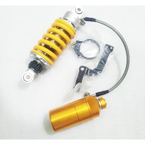 205mm 12mm spring Universal Motorcycle Air Shock Absorbers For Yamaha Kawasaki Honda Suzuki Aprilia Benelli KTM bikes Gokart