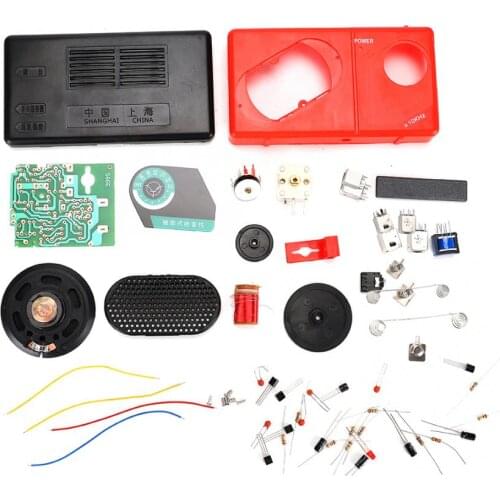 3V 14dB Six-tube AM S66E Radio Classic Circuit Electronic Components DIY Production Kit with 5mm радиоприемник