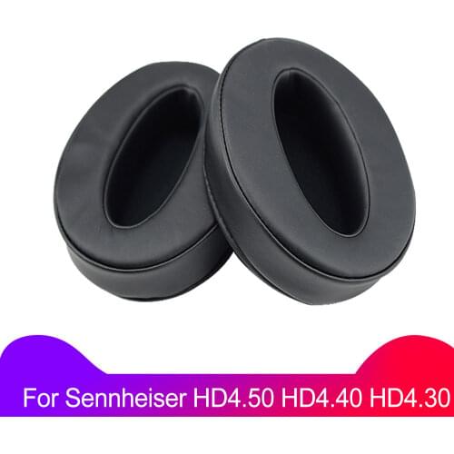 1pair Replacement Earpads cushion for Sennheiser HD4.50 HD4.50BTNC HD4.50BT HD4.30 HD4.40BT Sponge Leather Headphones Ear Pads