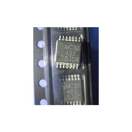 Free Shipping 2PCS/LOT MC33493DTB MC33493 TSSOP14