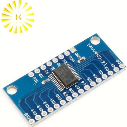 CD74HC4067 16-Channel Analog Digital Multiplexer Breakout Board Module Connector