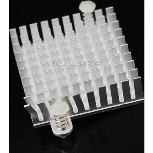 30Pieces lot 43x40x11mm Aluminum Heatsink Cooling LED Power Memory Chip IC Heat Sink