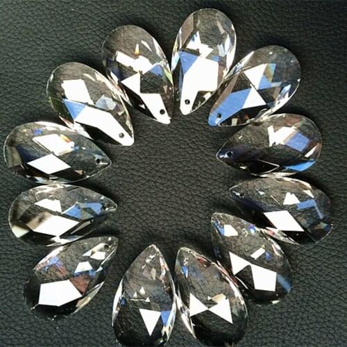 360pcs/lot 38MM clear crystal glass water drops shape pendants for chandelier parts,lighting suncatcher hanging accessories