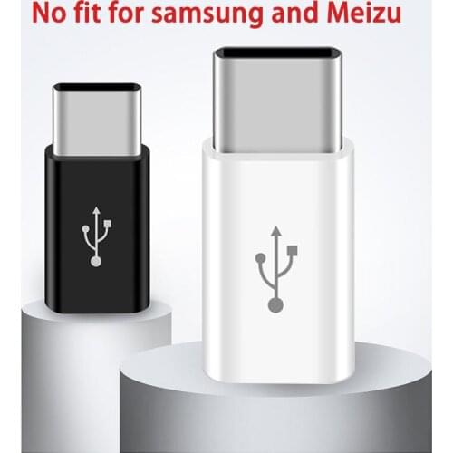 5pcs/lot Type-c Adapter Micro Usb To Type C Converter Charger Connectors for Samsung Galaxy S8 S9 Xiaomi Typec To Usb-c Cable