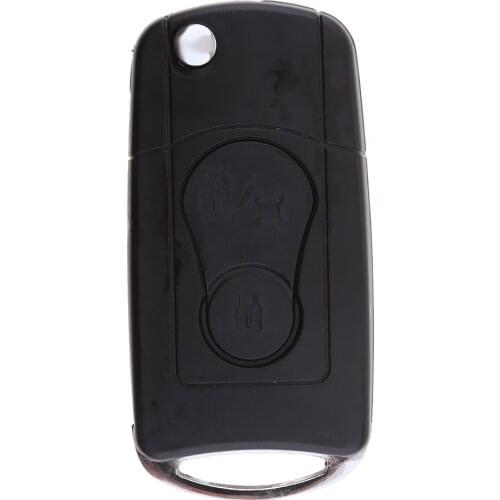 Auto Key Fob Shell Keyless Entry Remote Key Case for Ssangyong Actyon Rexton, 2 Buttons