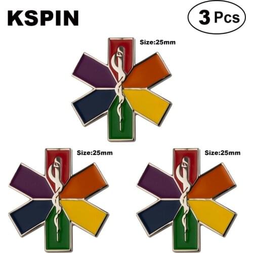 Colorful Nursing Amusing Lapel Pin Brooches Pins Flag badge Brooch Badges