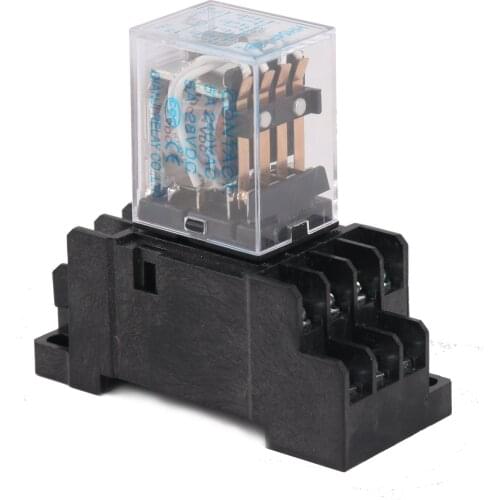 ELECALL electromagnetic relay 12V contactor Motor Starter Relay HH54P